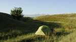 Vor Taraz: Erste Ausläufer des Tian Shan