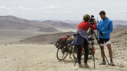 Interview auf 5300 m - Khitai-Pass