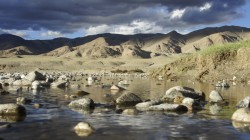 Aufziehendes Gewitter - auf dem Weg zum Mount Kailash